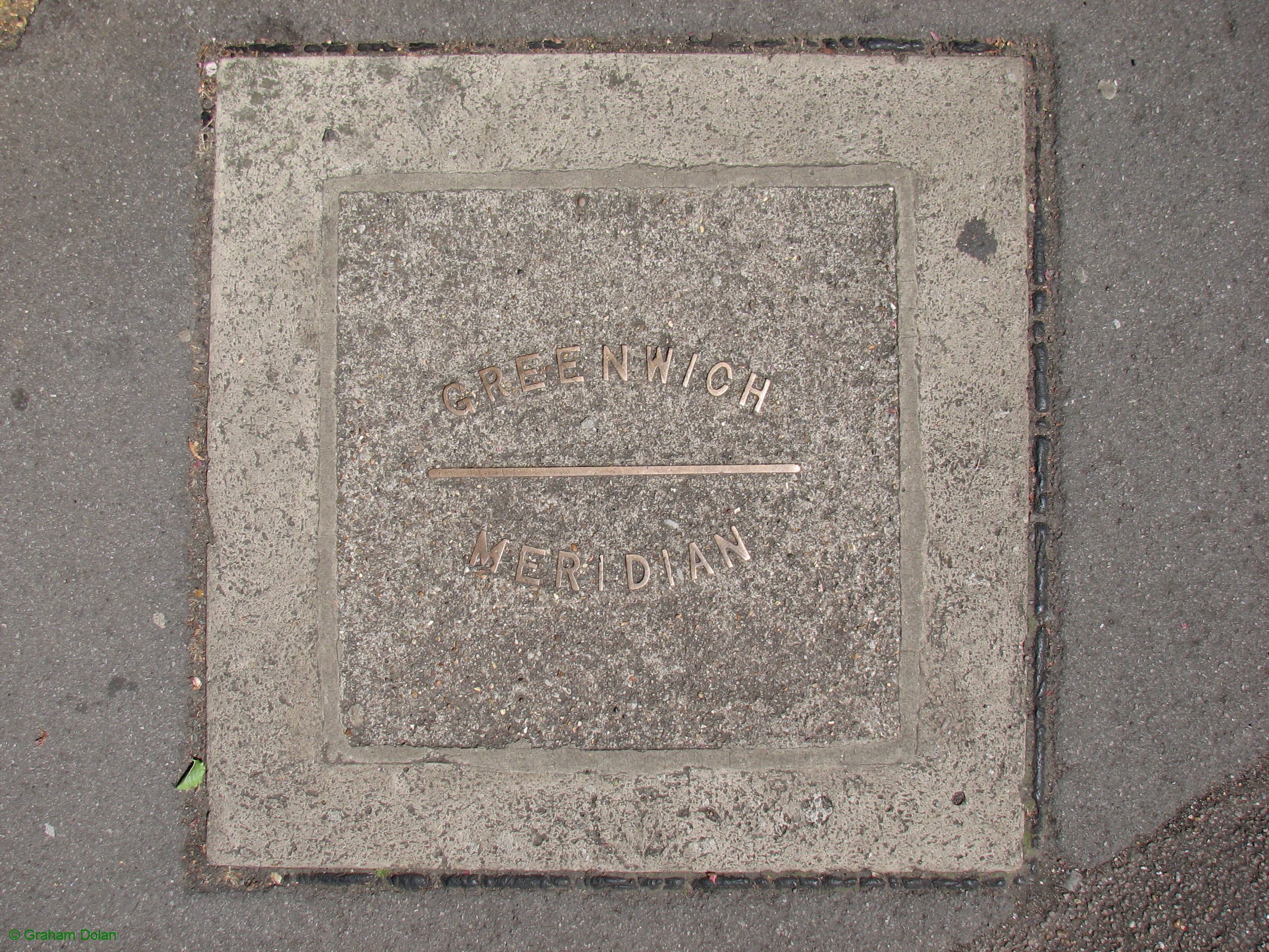 Greenwich Meridian Marker; England; LB Waltham Forest; Leyton (E10)